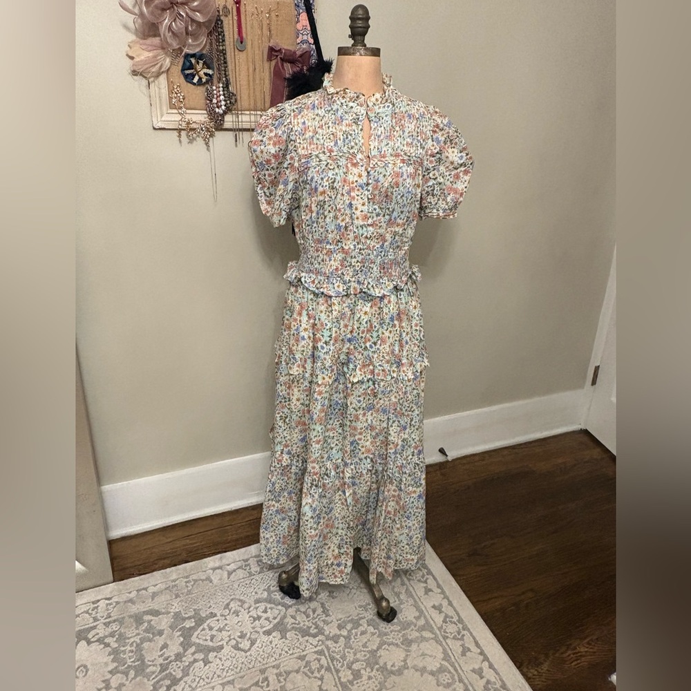 Floral Print Maxi Dress